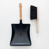 Dust Pan Black Enamel