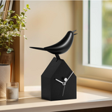 Motion Birdhouse Clock with Removable Pendulum