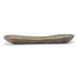 Wood Oval Bowl