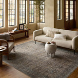 Heritage-08 Sage Navy Rug