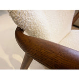 Ingrid Occasional Chair in Cream Boucle